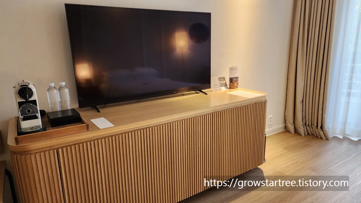 그랜드조선 제주 호텔 디럭스 스탠다드뷰 트윈룸