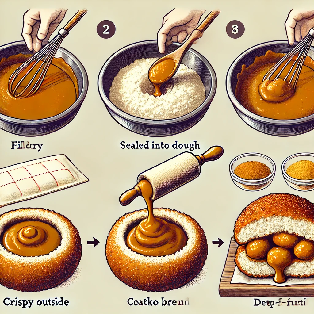 전통적인 카레빵 만드는 법