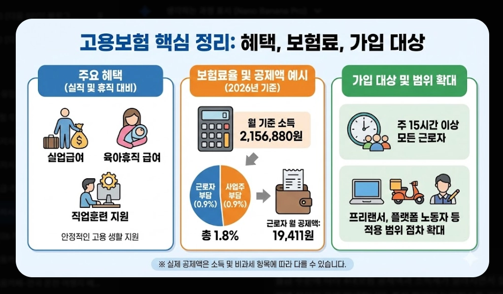 2026년 최저시급 실수령액 완벽 계산법