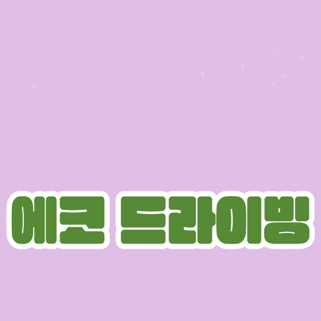 에코 드라이빙과 타이어 공기압으로 연비 절약하기