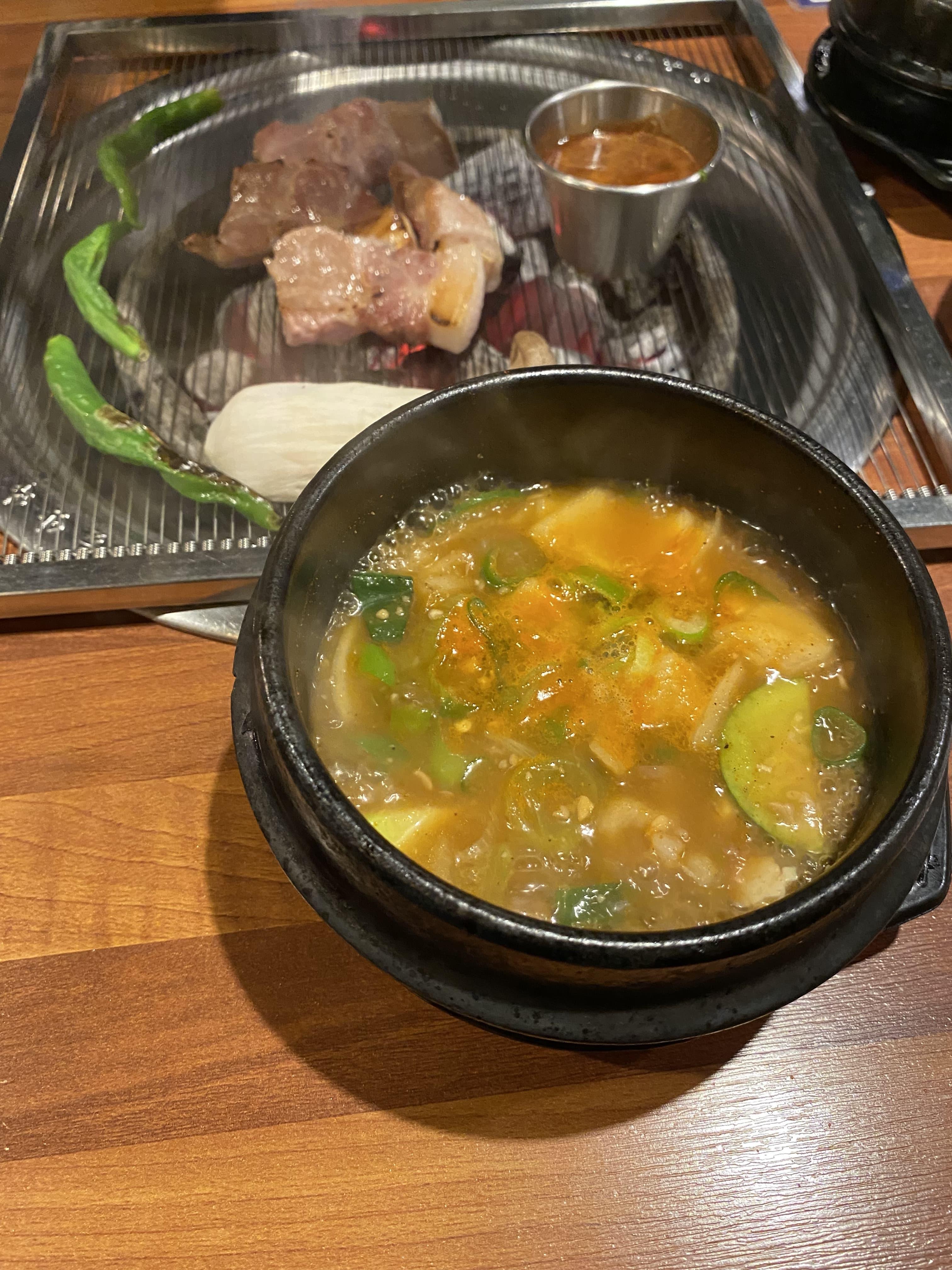 찬미돼지-된장찌개