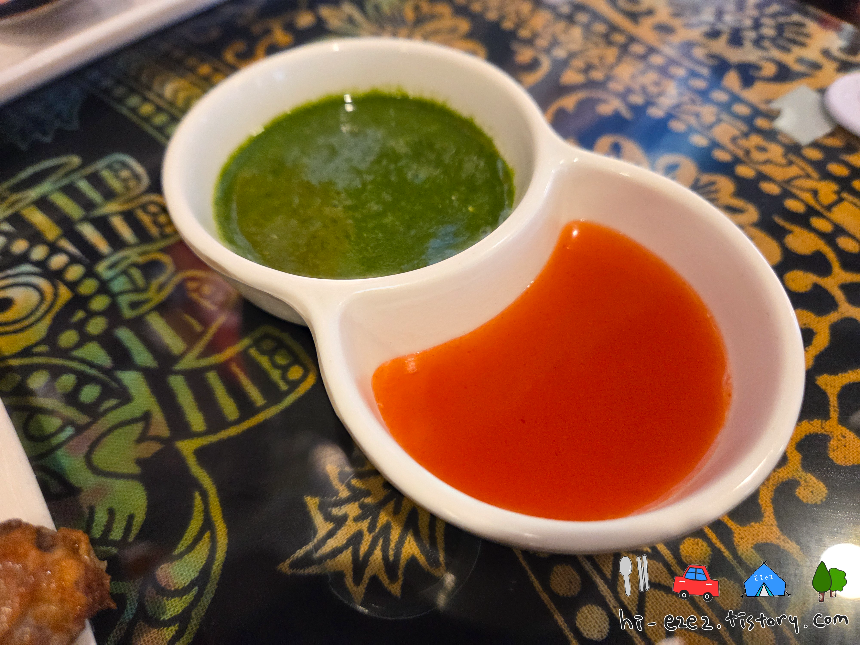 목포 여행 추천 커리월드 고수소스 칠리소스