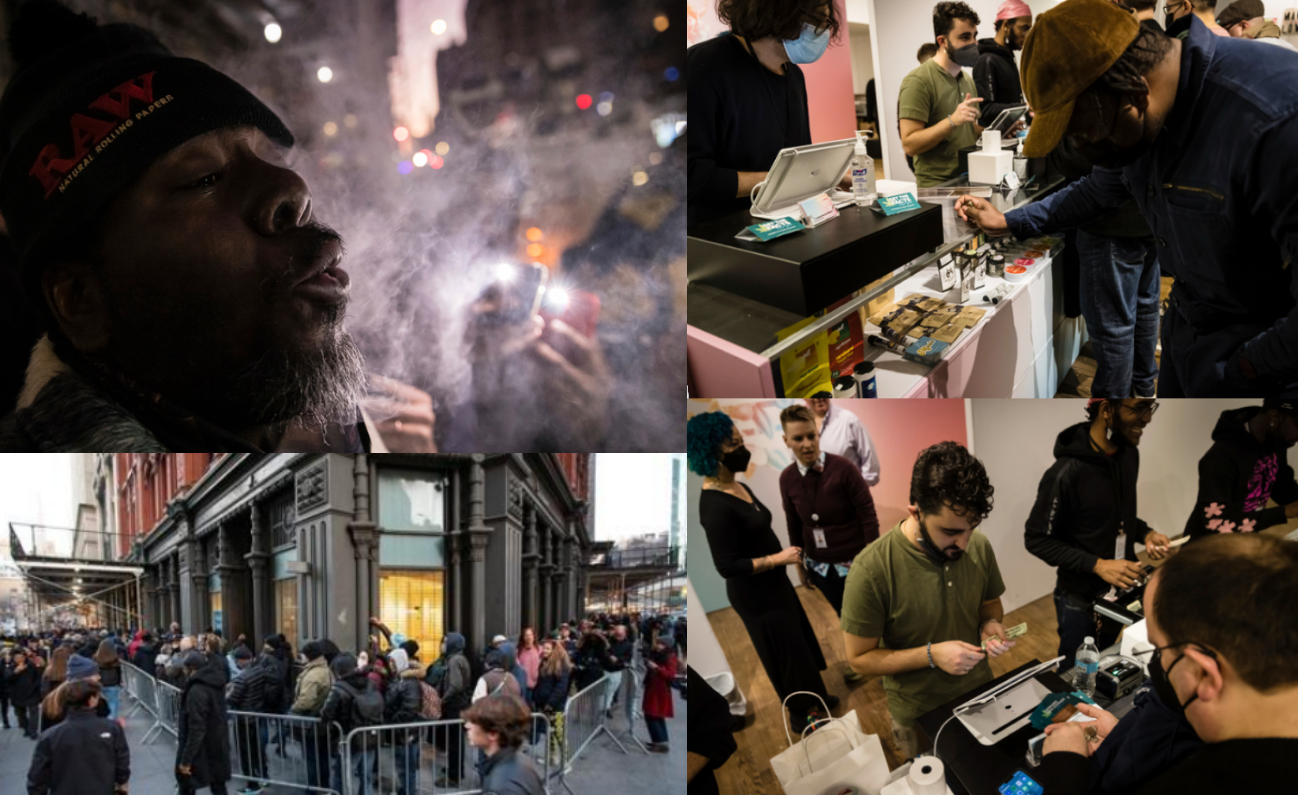 미국 뉴욕주 기호용 마리화나 판매점