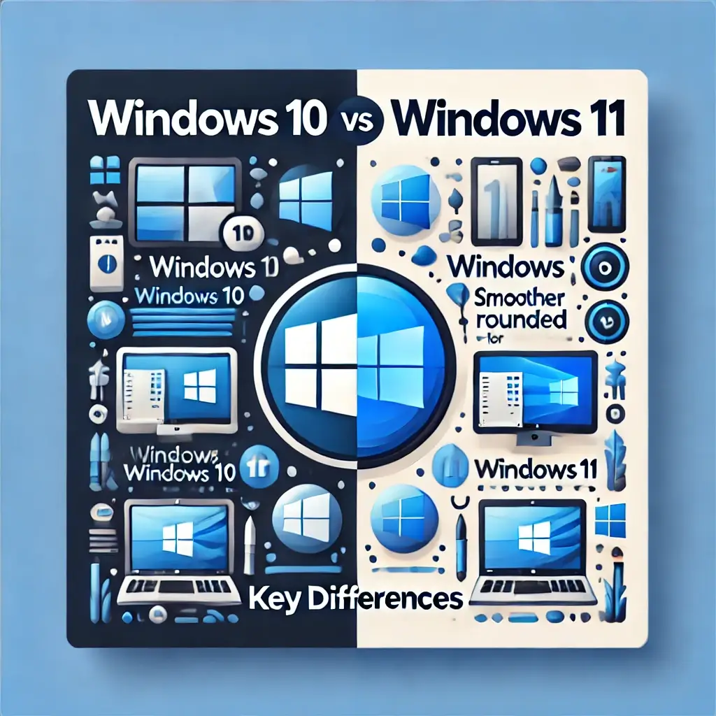 Windows 10 vs Windows 11 – 두 운영체제의 차이점 완벽 비교 🚀 섬네일