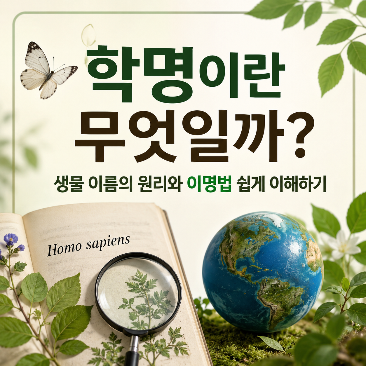 학명이란 무엇일까