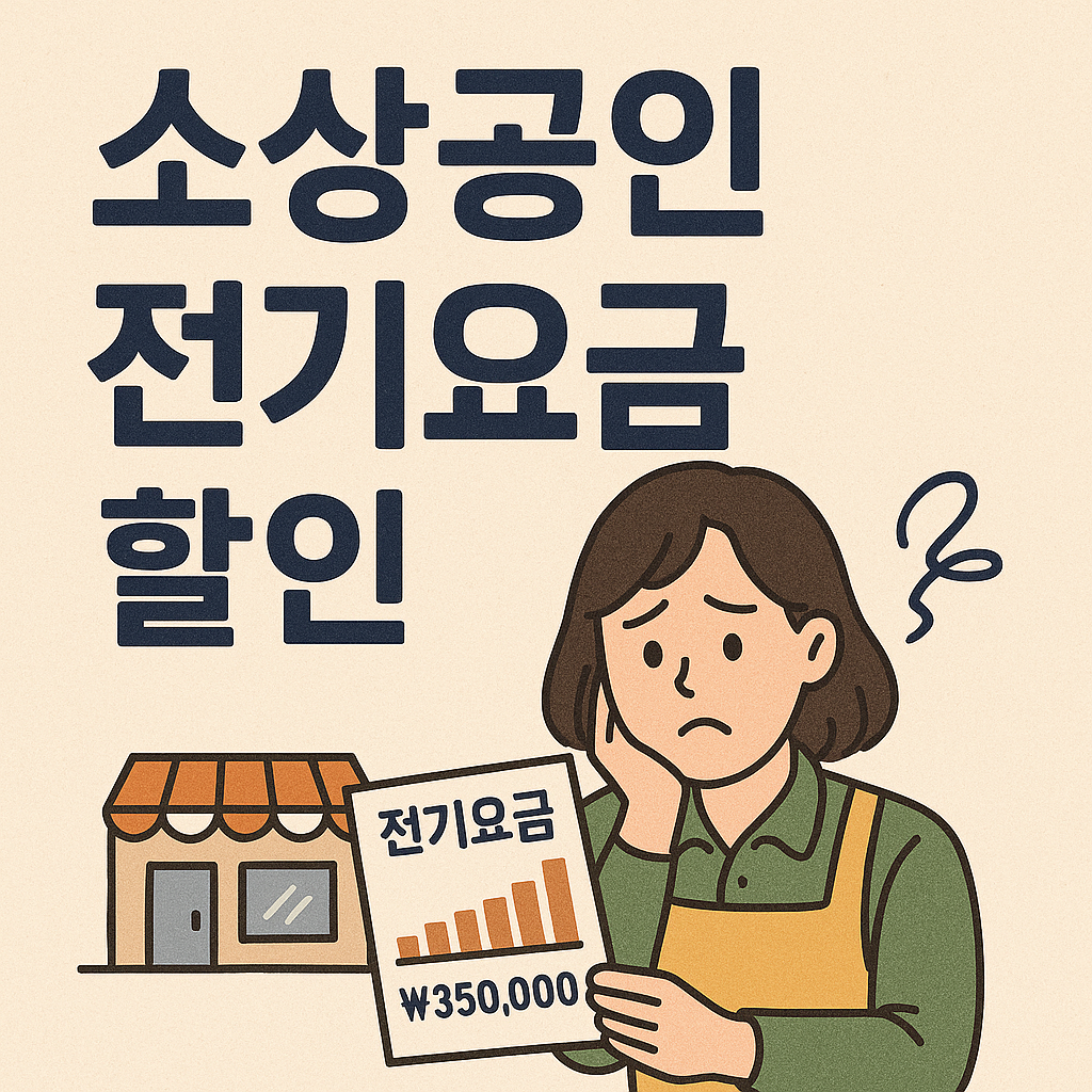 소상공인 전기요금 할인