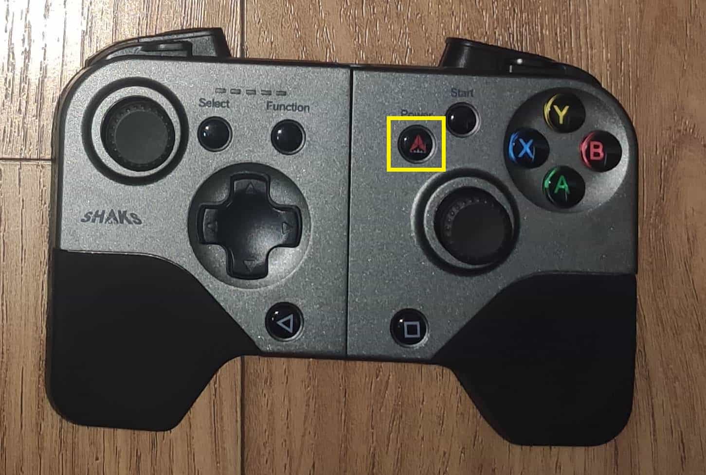 게임 패드 전원