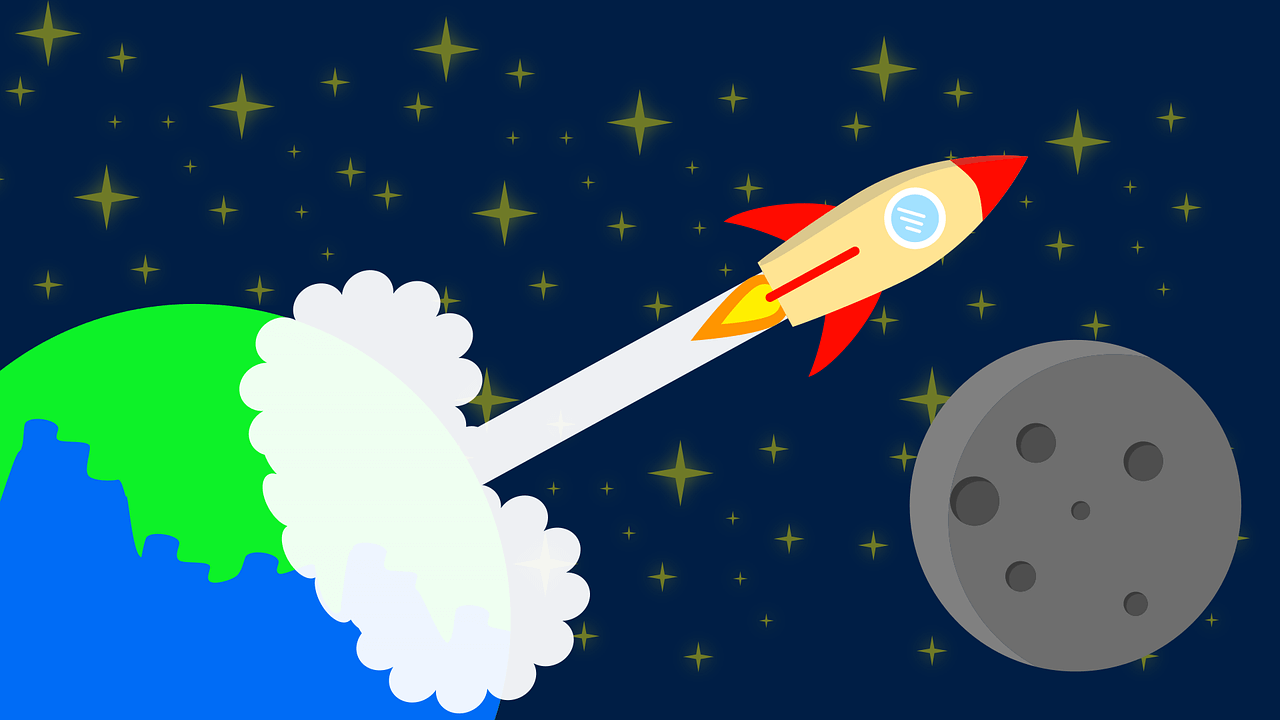 우주선 관련 그림