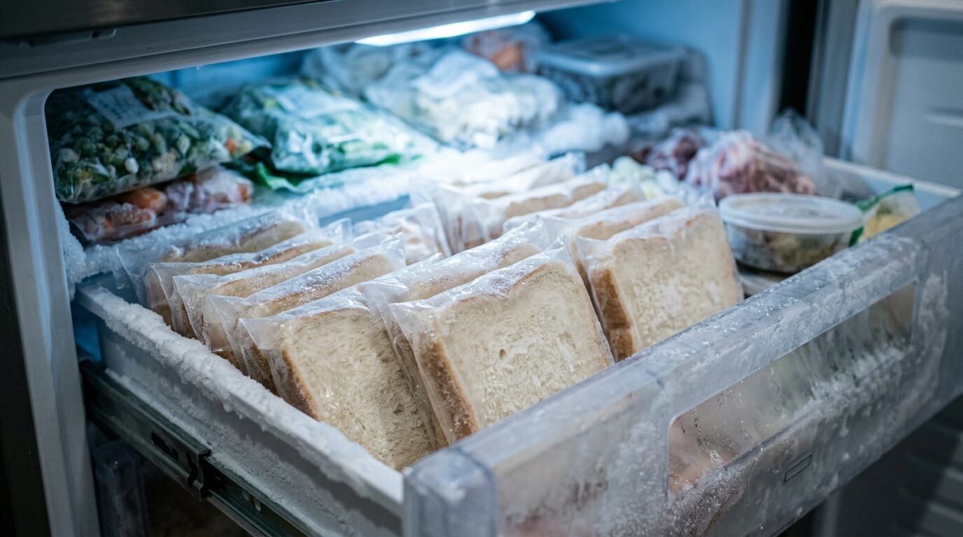 식빵 냉동 보관 개별 포장 소분 올바른 방법