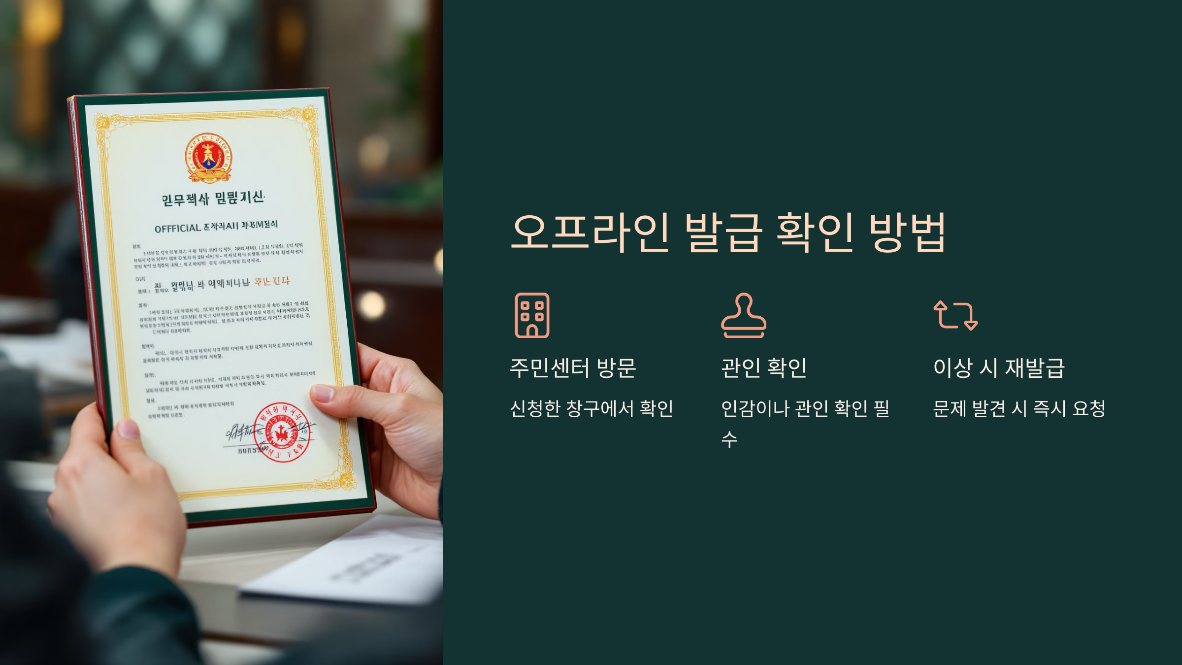 미성년자 기본증명서 발급 대상, 비용, 유효기간, 확인 방법