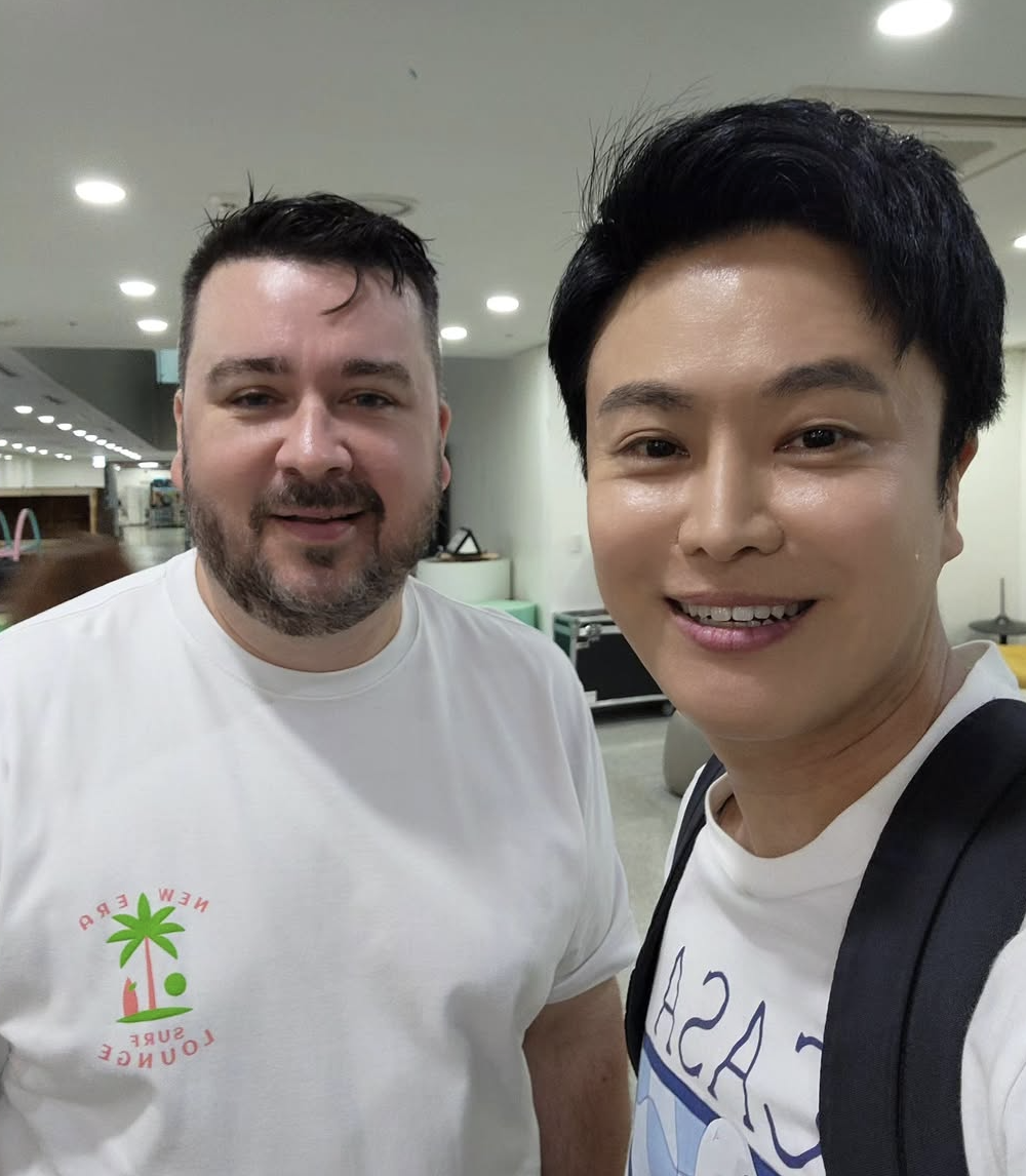 정철규 샘 헤밍턴과 셀카 인스타그램 사진