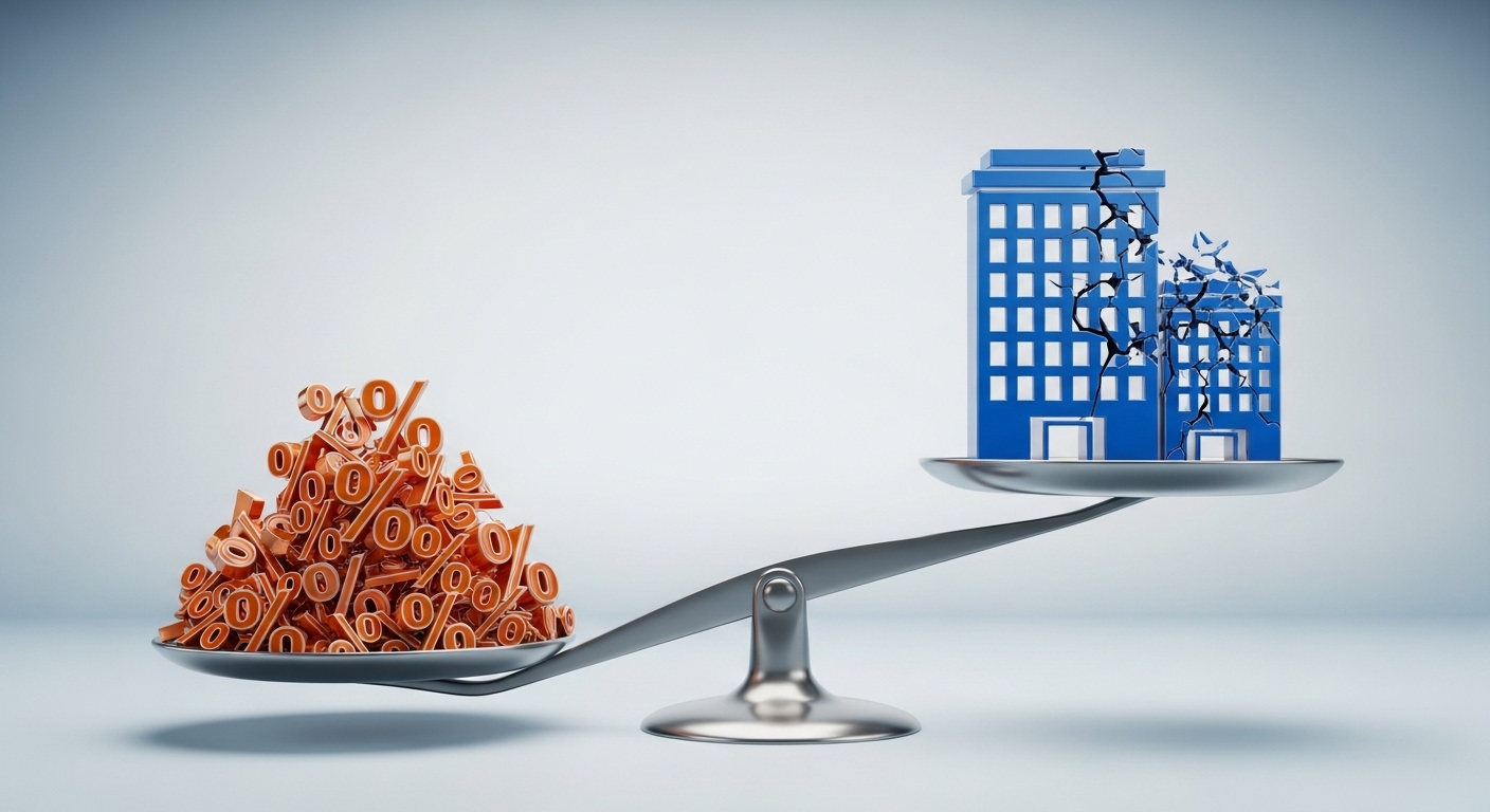 고금리라는 '독배'와 상업용 부동산의 몰락