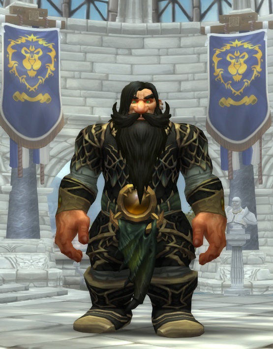 드워프-남성-외형