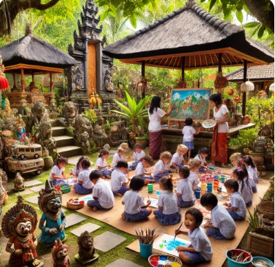 한국 유치원과 발리 유치원의 차이