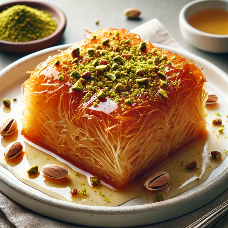 바삭한 천사의 머리카락, 터키의 달콤한 디저트 ‘카다이프(Kadayıf)’