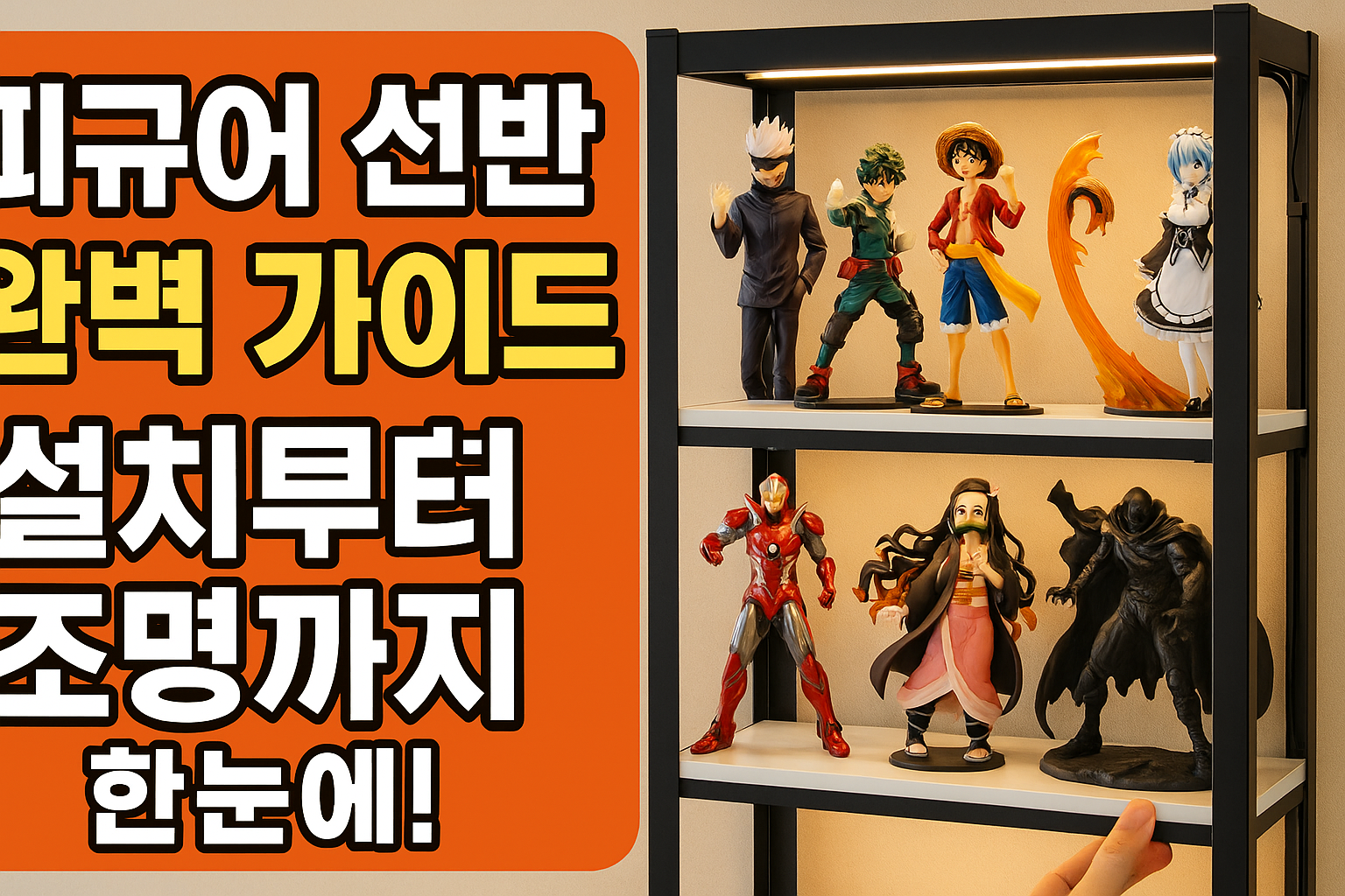 피규어 선반