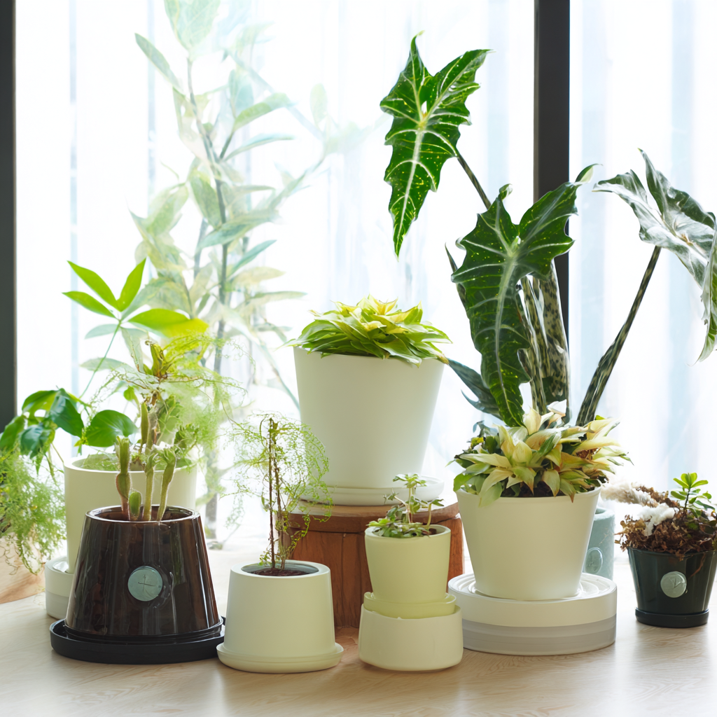 실내 식물들