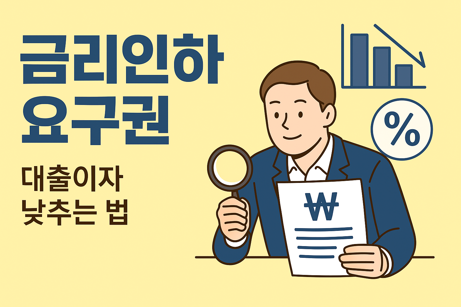 은행 금리인하요구권, 모르면 손해!