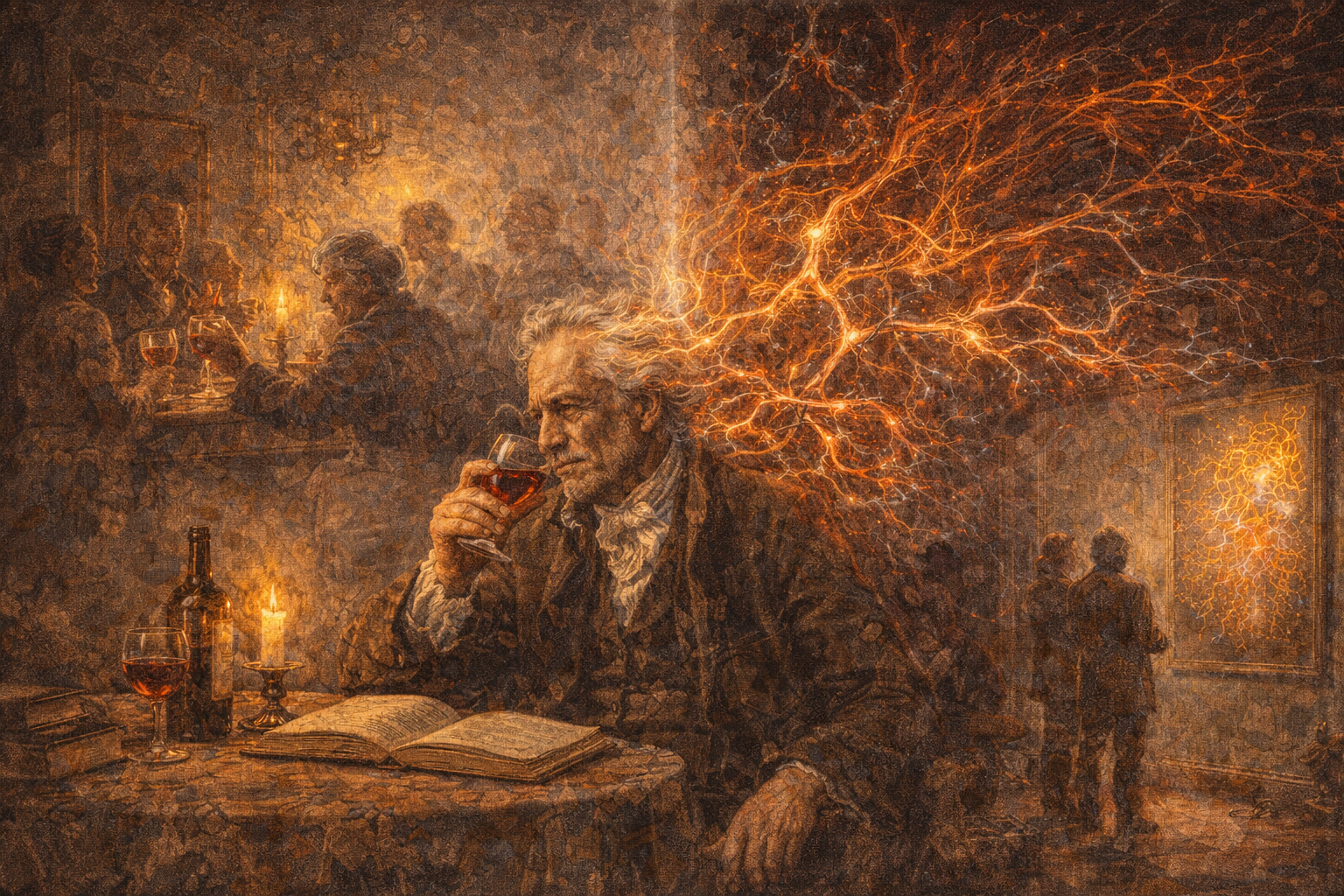 들뢰즈 철학으로 해석하는 술과 예술 이미지