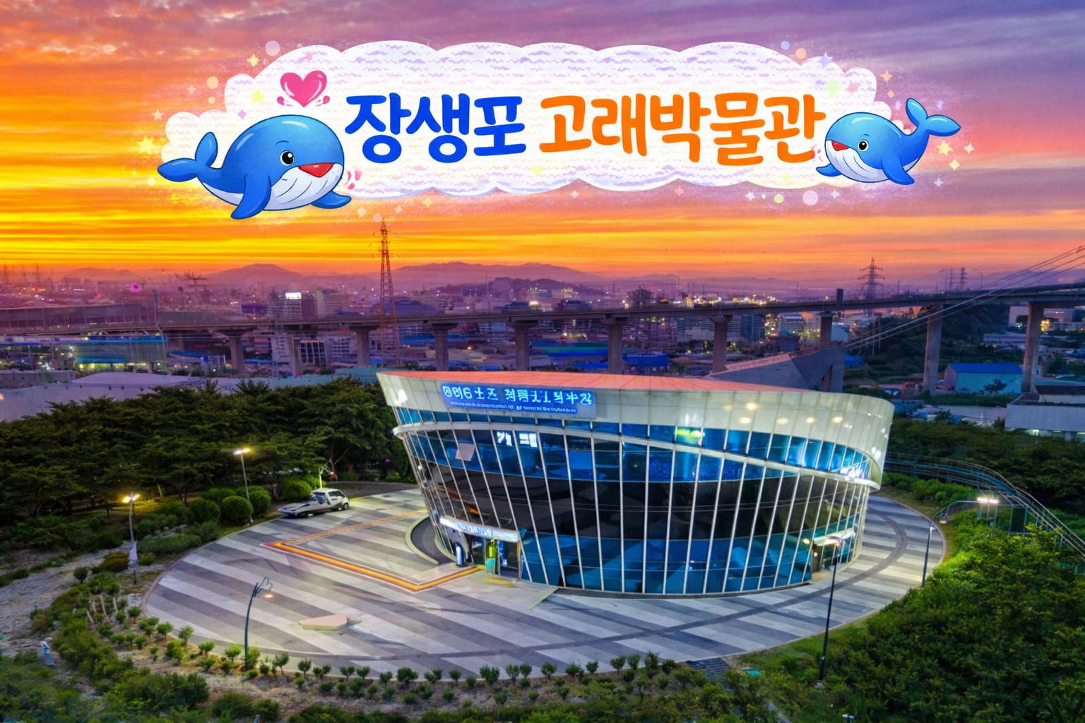 장생포 고래박물관 전경