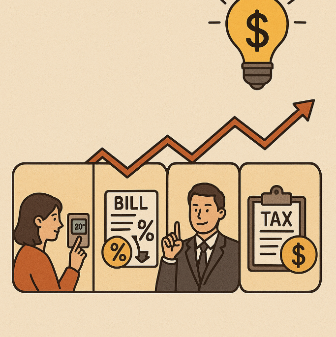 2025 에너지 요금 인상 대비 절약 지원에 대한 이미지