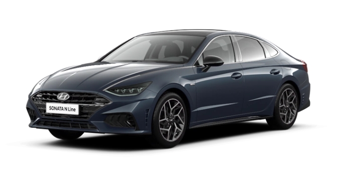 쏘나타 N라인 컬러코드 - 옥스포드 블루(색상코드 :XB2)