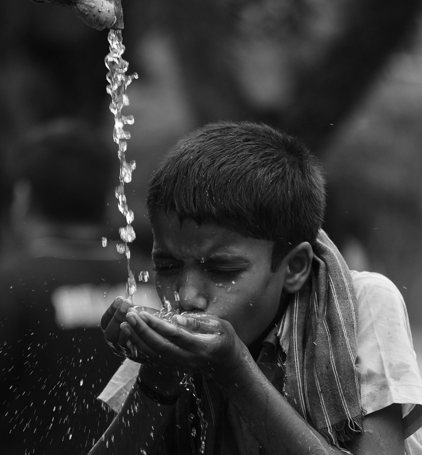 수돗물과 정수기물
