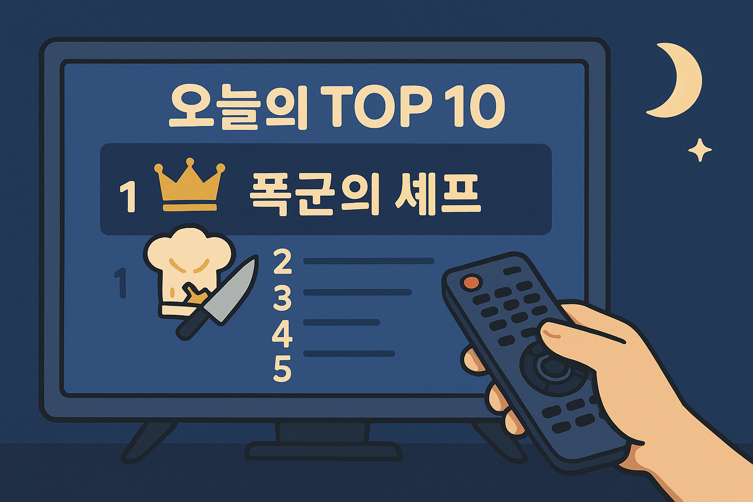 주간 드라마 트렌드: 넷플릭스 TOP10과 &lsquo;폭군의 셰프&rsquo; 하이라이트, 시청 가이드