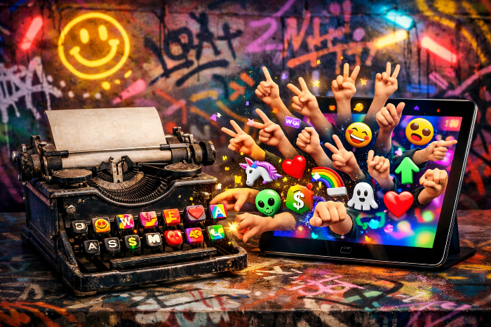 전통적인 브랜드 이미지를 현대적인 놀이 문화로 재해석하는 역동적인 손길들.