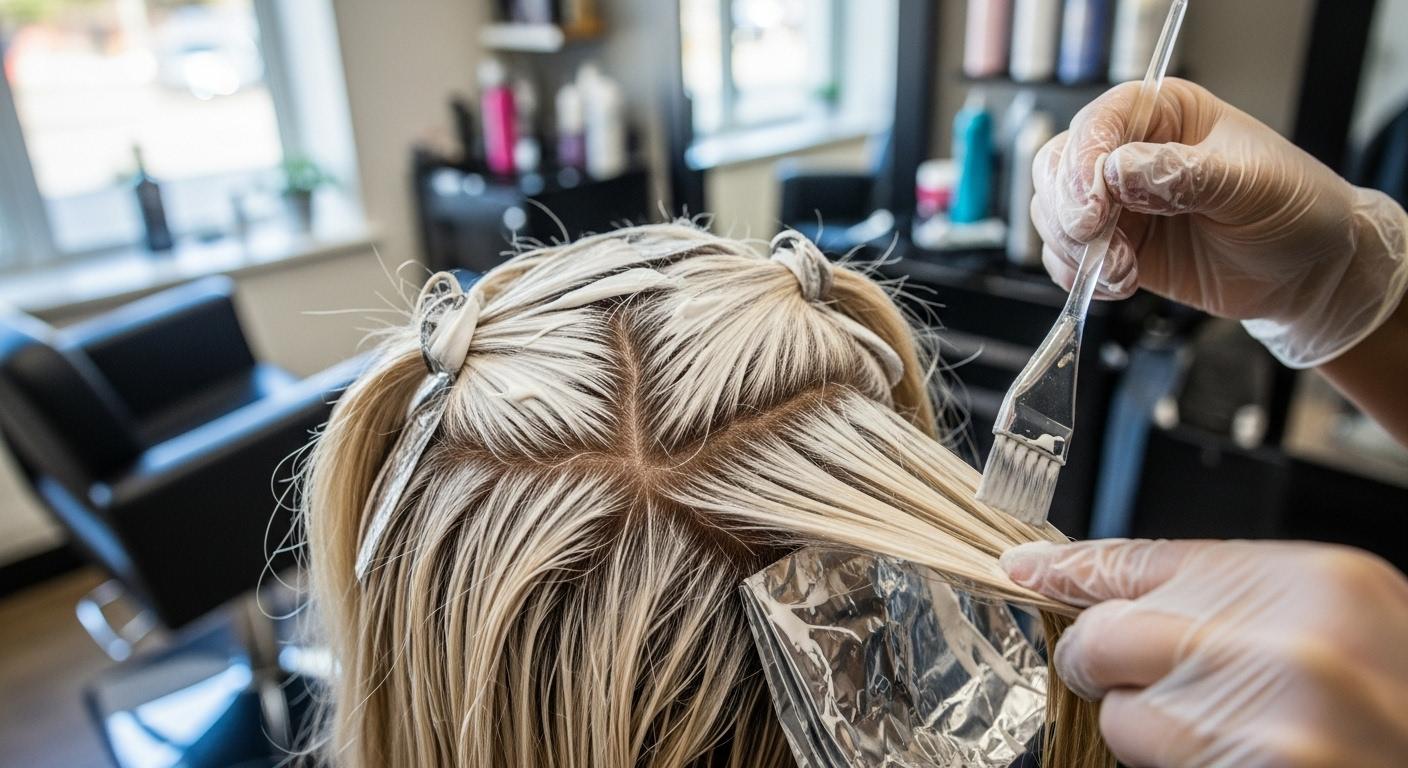 새치 탈색 비용