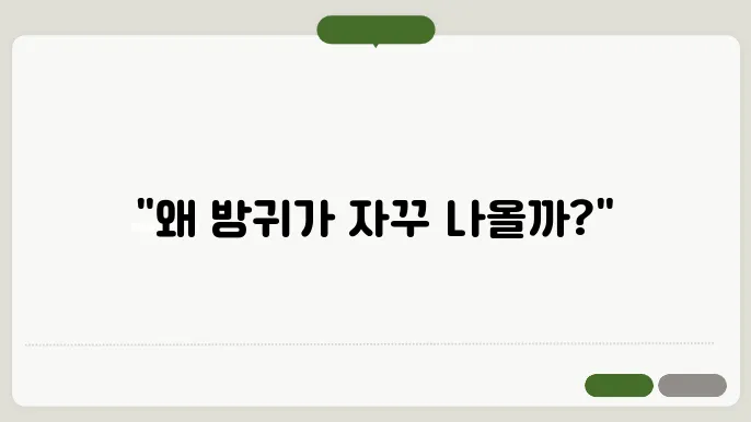 방귀가 많이 나오는 이유 알아보기