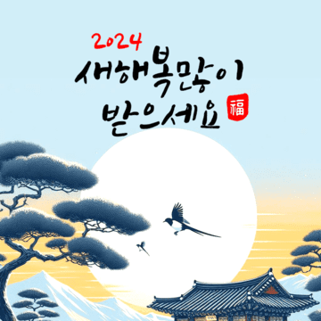 2024 설날 이미지