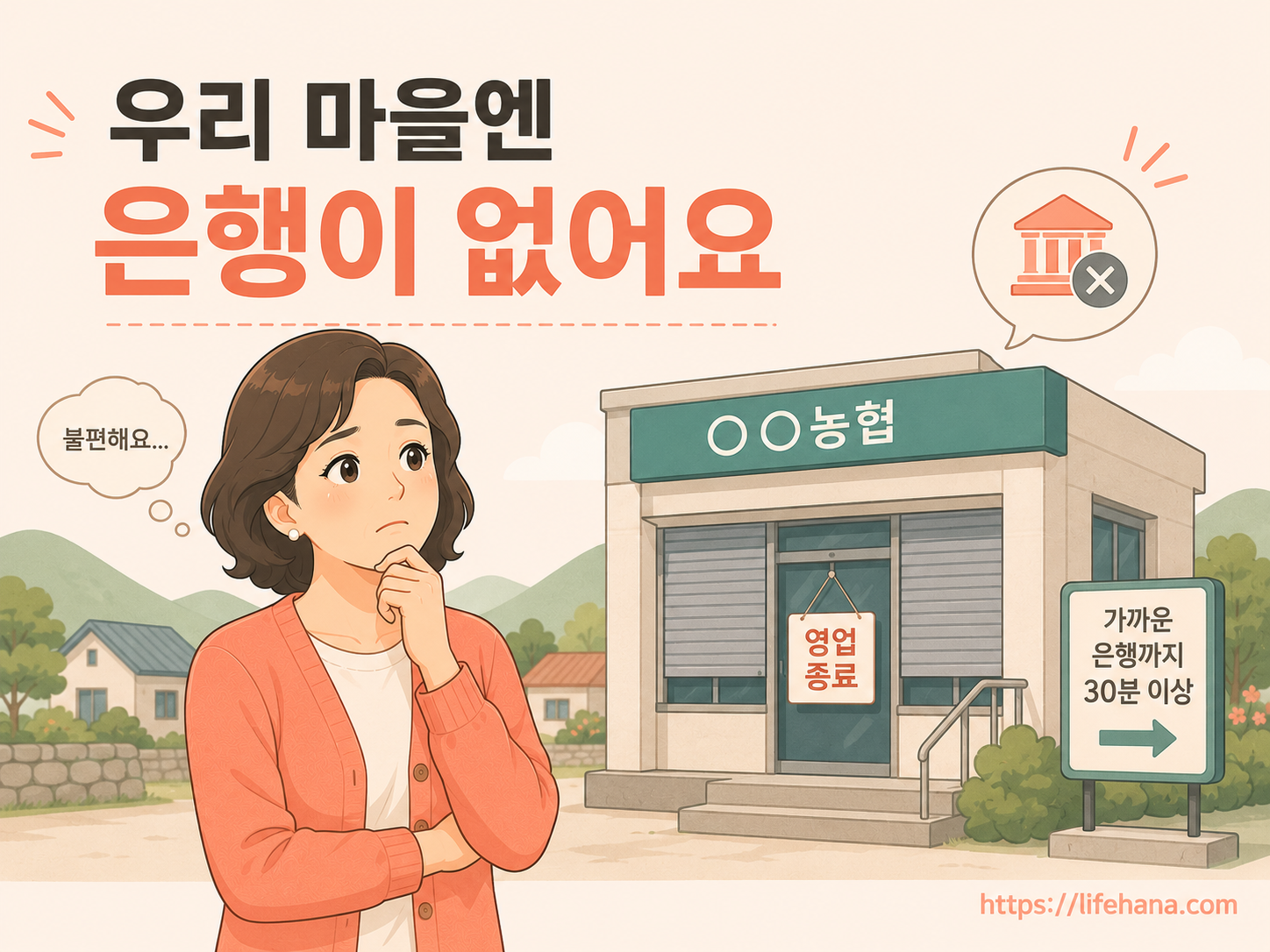 지역 총괄우체국에서 국민·신한·우리·하나 4대 시중은행 대출 상담과 신청이 가능
