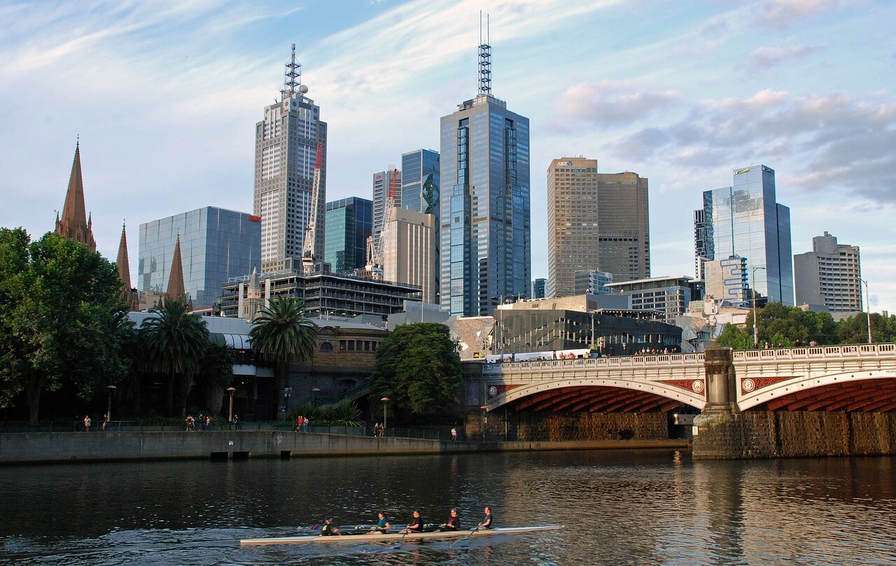 호주 멜버른(Melbourne) 도시 사진