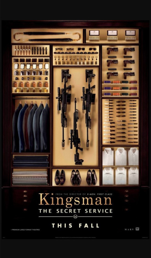 영화 킹스맨 포스터