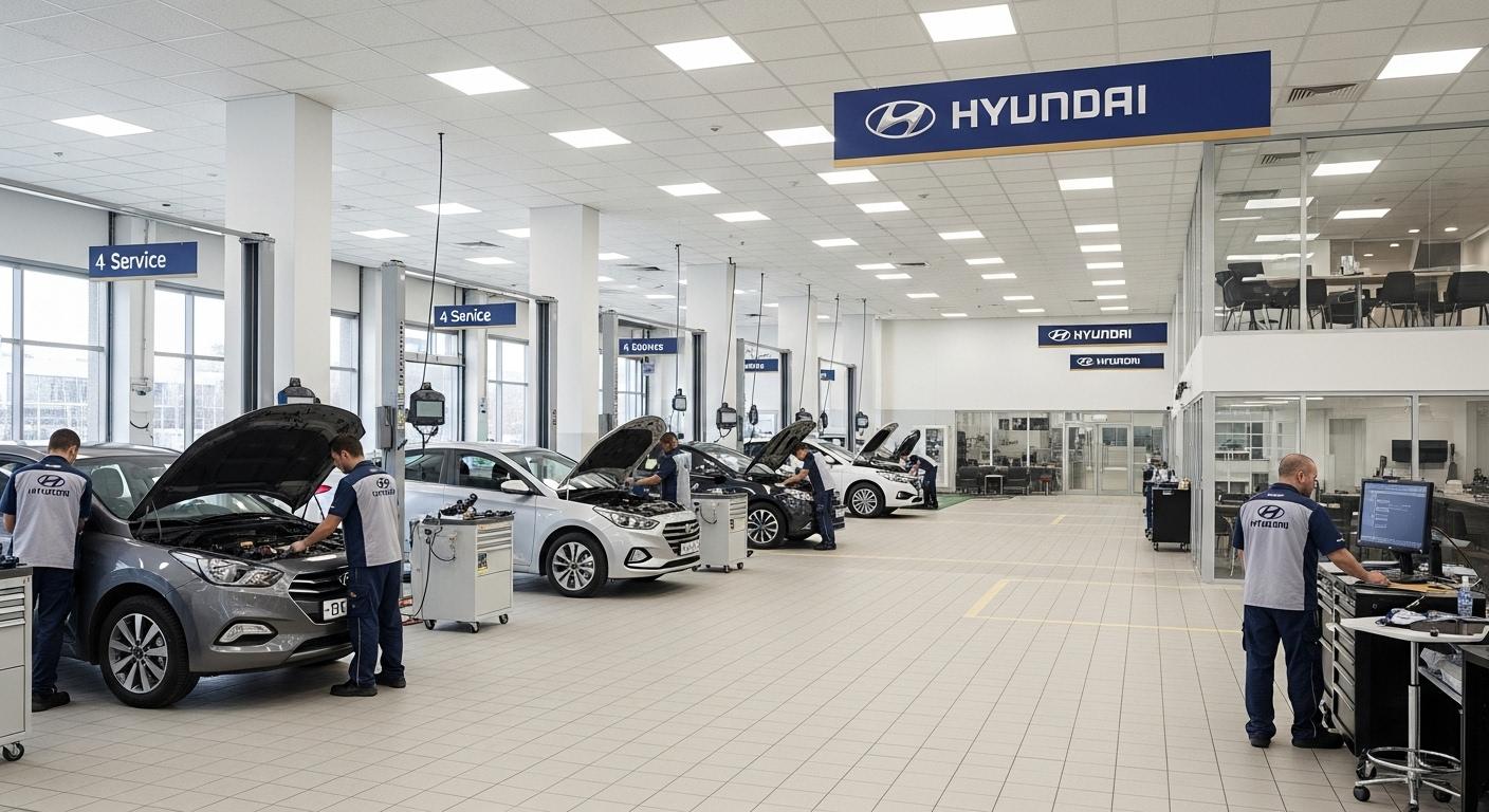 현대자동차 수리센터