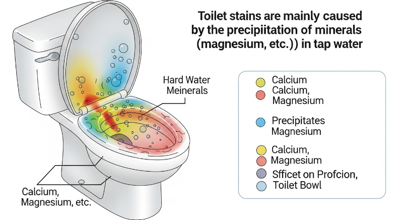 세균 등이 번식하면서 누런색이나 검은색을 띠게됨니다