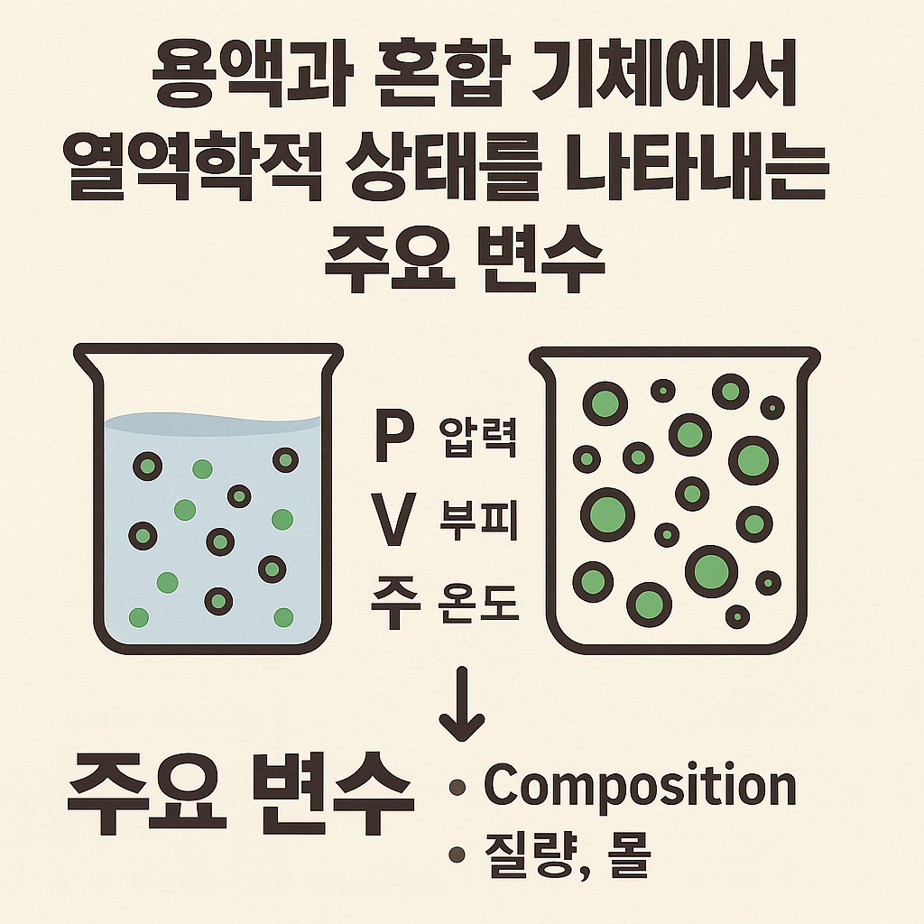 열역학적 상태 변수