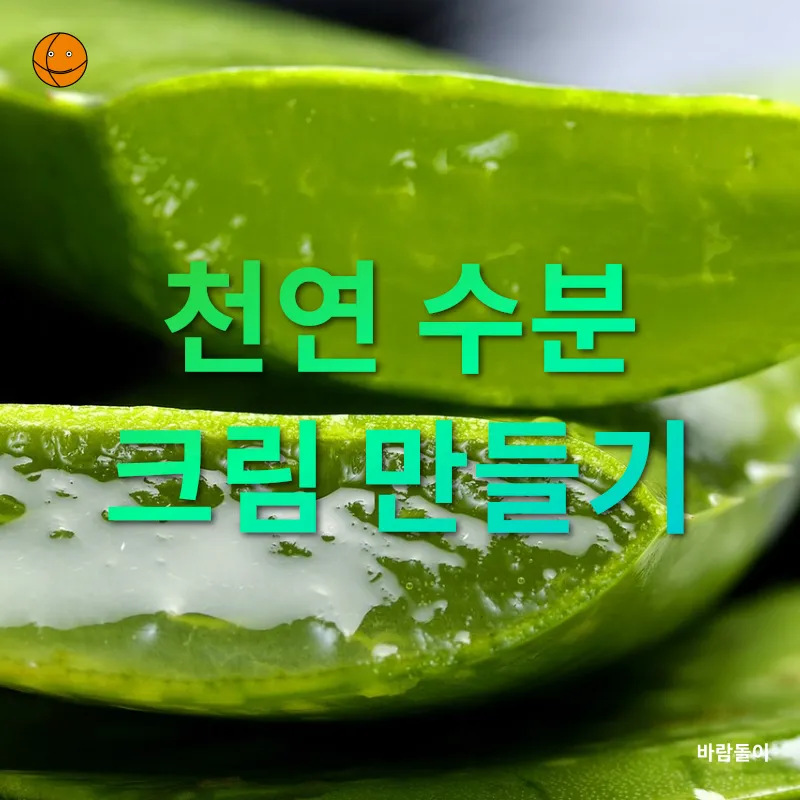알로에 수분 크림 만들기_2