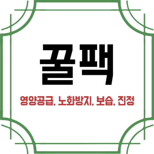꿀팩