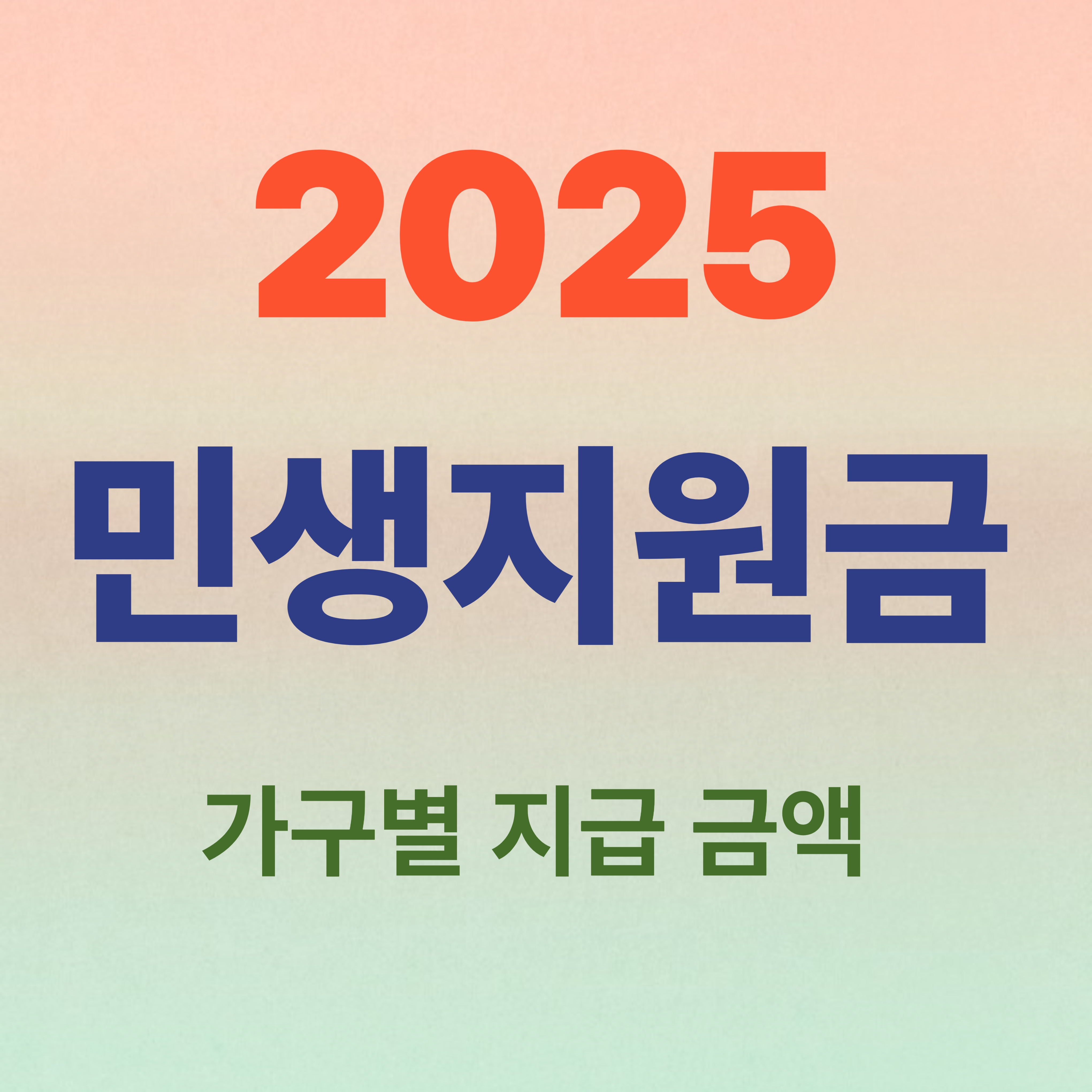 민생회복 지원금 지급 대상