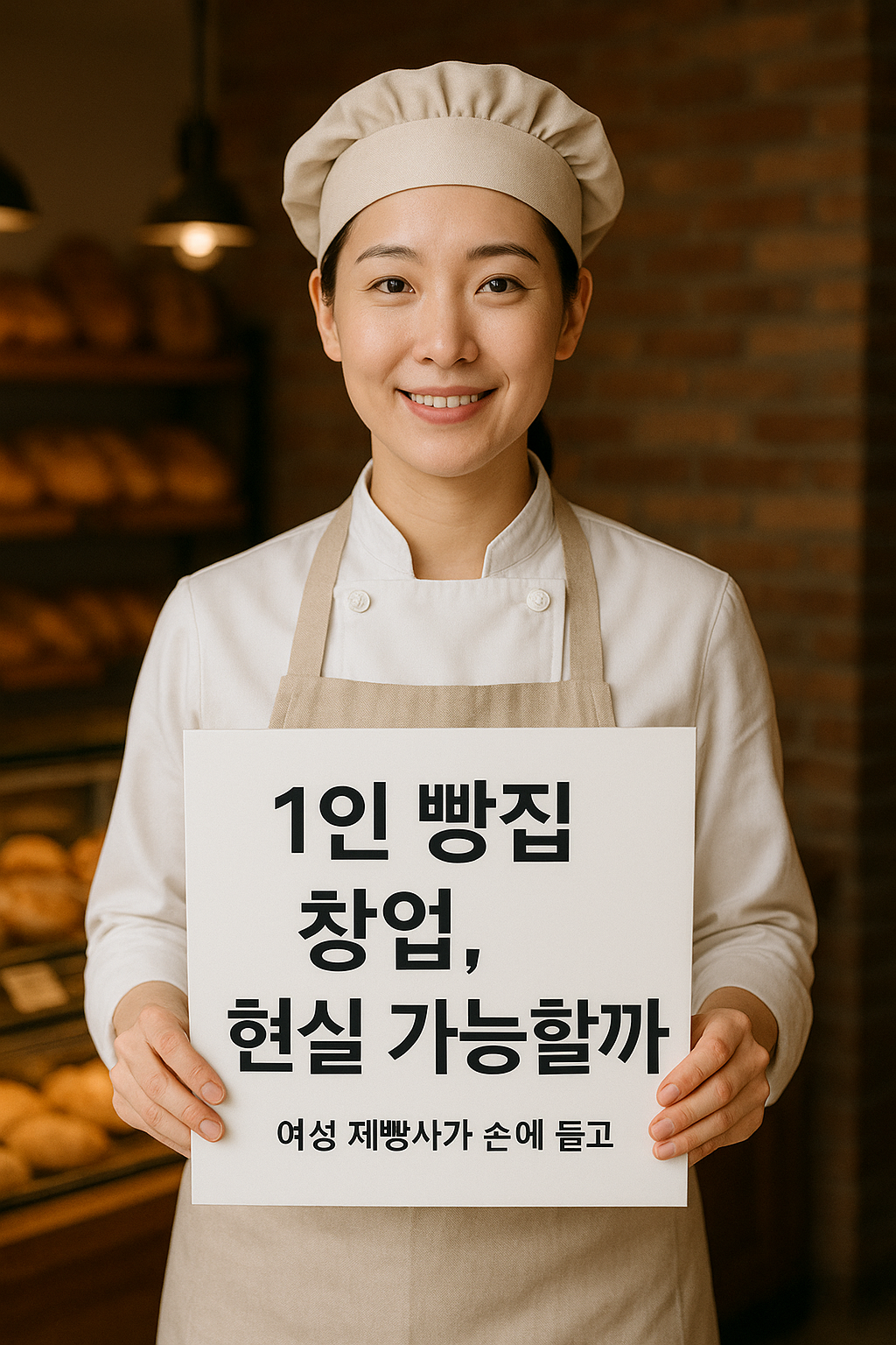 1인 빵집 창업, 현실 가능할까