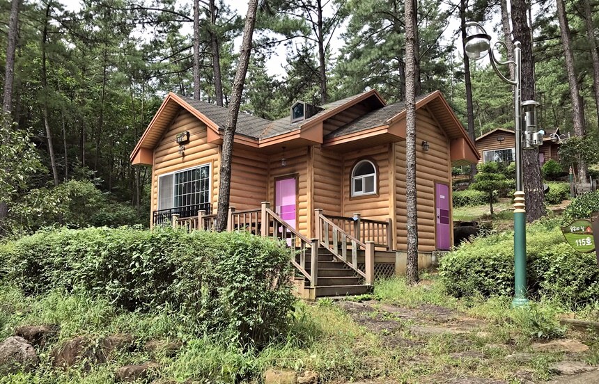 백운산 자연휴양림 숙박시설