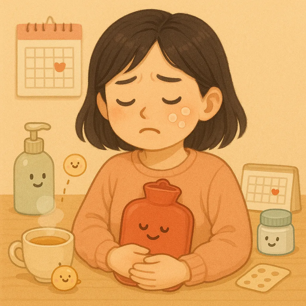 수험생 생리통 피부트러블 알레르기 동시관리법