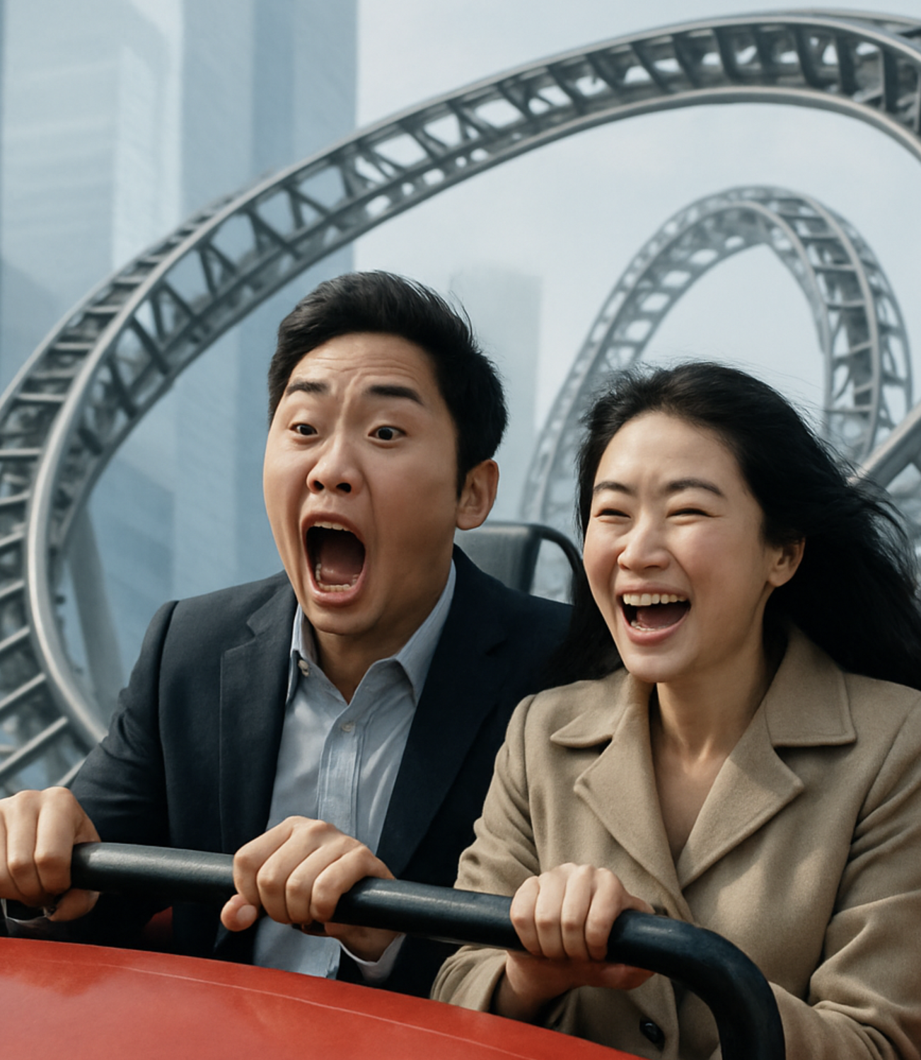 롤러코스터를 타는 듯한 감정 기복
