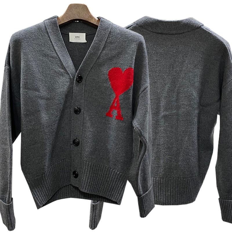 페드로 아미 빅 하트 로고 울 가디건 493 UKC002 018 UKC00201849301