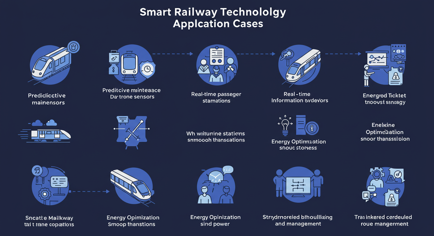 스마트 철도 기술 적용 사례 7선