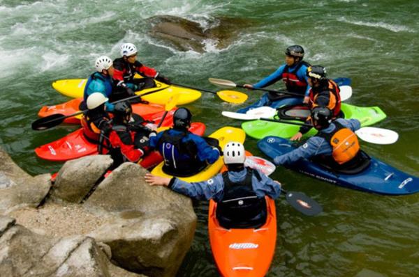 인제 내린천 카약 상단 사진