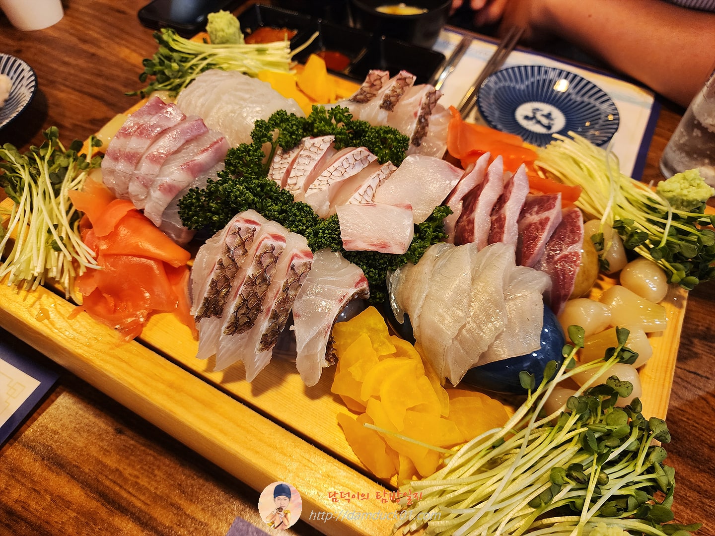 활어숙성회 모듬사시미