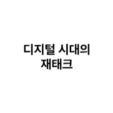 디지털시대의재태크